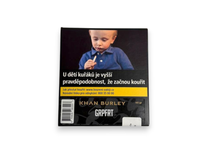 Tabák Khan Burley 40g - Rsbrry
