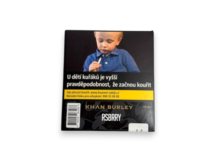 Tabák Khan Burley 40g - Grpfrt