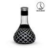 Wookah Vase Check Black