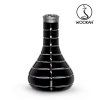 Wookah Vase Striped Black