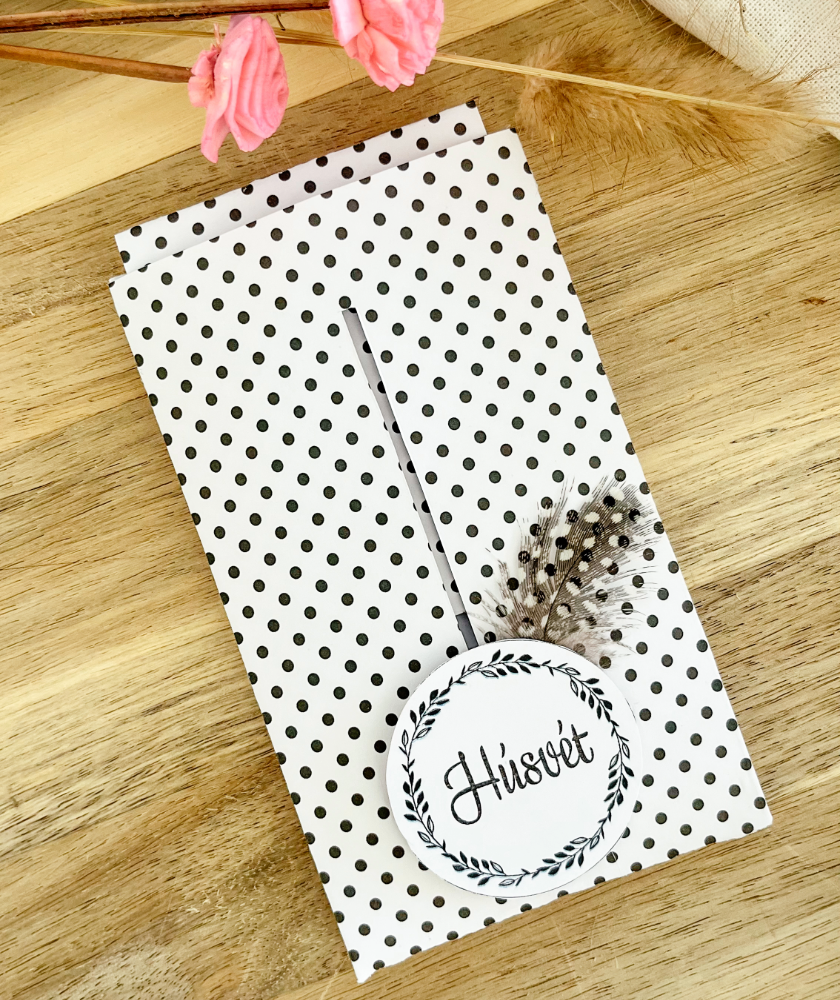 KREATÍV DIY ÚTMUTATÓ - KIHÚZHATÓ HÚSVÉTI KÉPESLAP