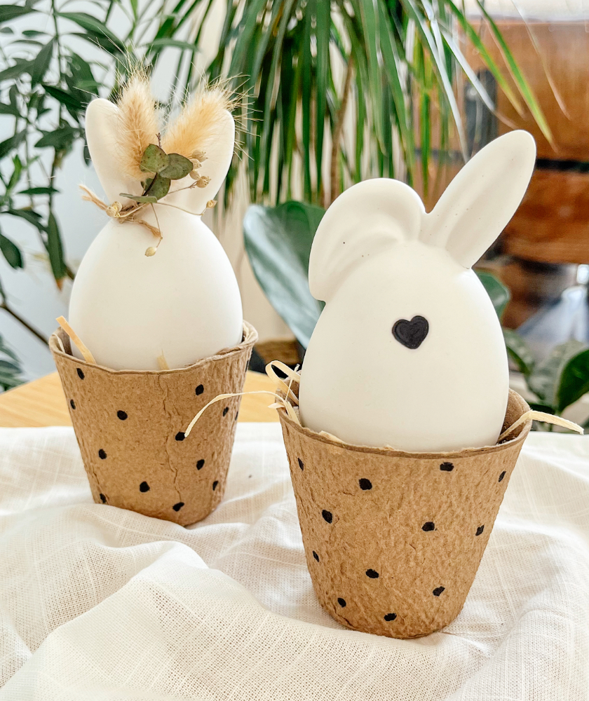 KREATÍV DIY ÚTMUTATÓ: MINIMALISTA RAYSIN NYUSZIK PALÁNTÁZÓ POHÁRBAN