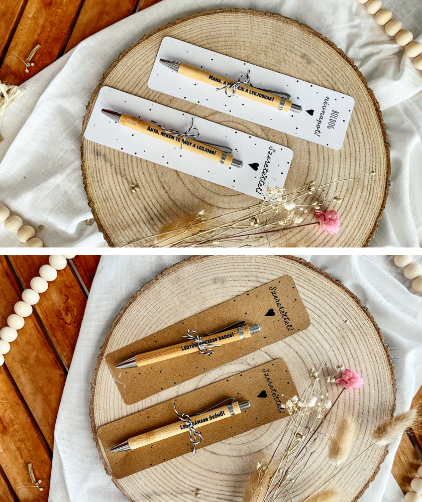 KREATÍV DIY ÚTMUTATÓ –  EGYEDI, MOTIVÁCIÓS FA TOLL – SZERETETTEL KÉSZÍTVE