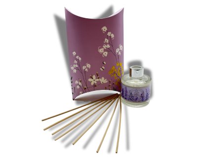 Levandulový Aroma Difuzér Stříbrný