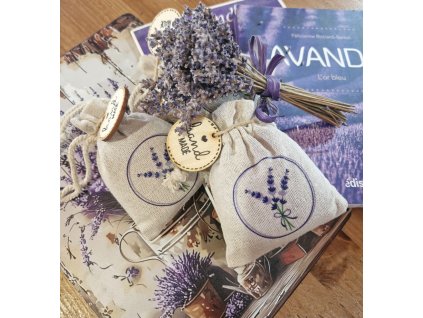 Levandulový sáček, pytlíček, vonička s levandulí