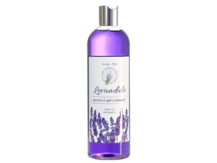 Sprchový gel a šampon s levandulovým olejem 500ml