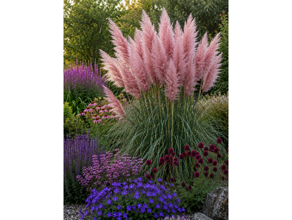 cortaderia rosea