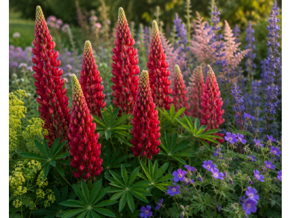lupinus red