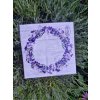 Papírové levandulové ubrousky typ A