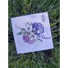 Papírové levandulové ubrousky typ C