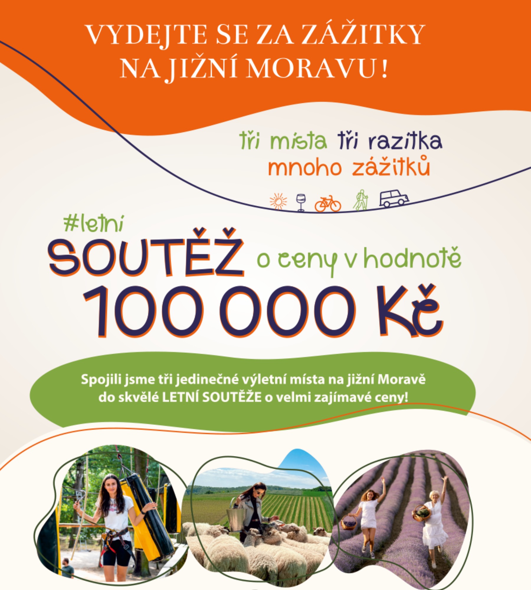Letní soutěž o ceny v hodnotě 100 000 Kč!