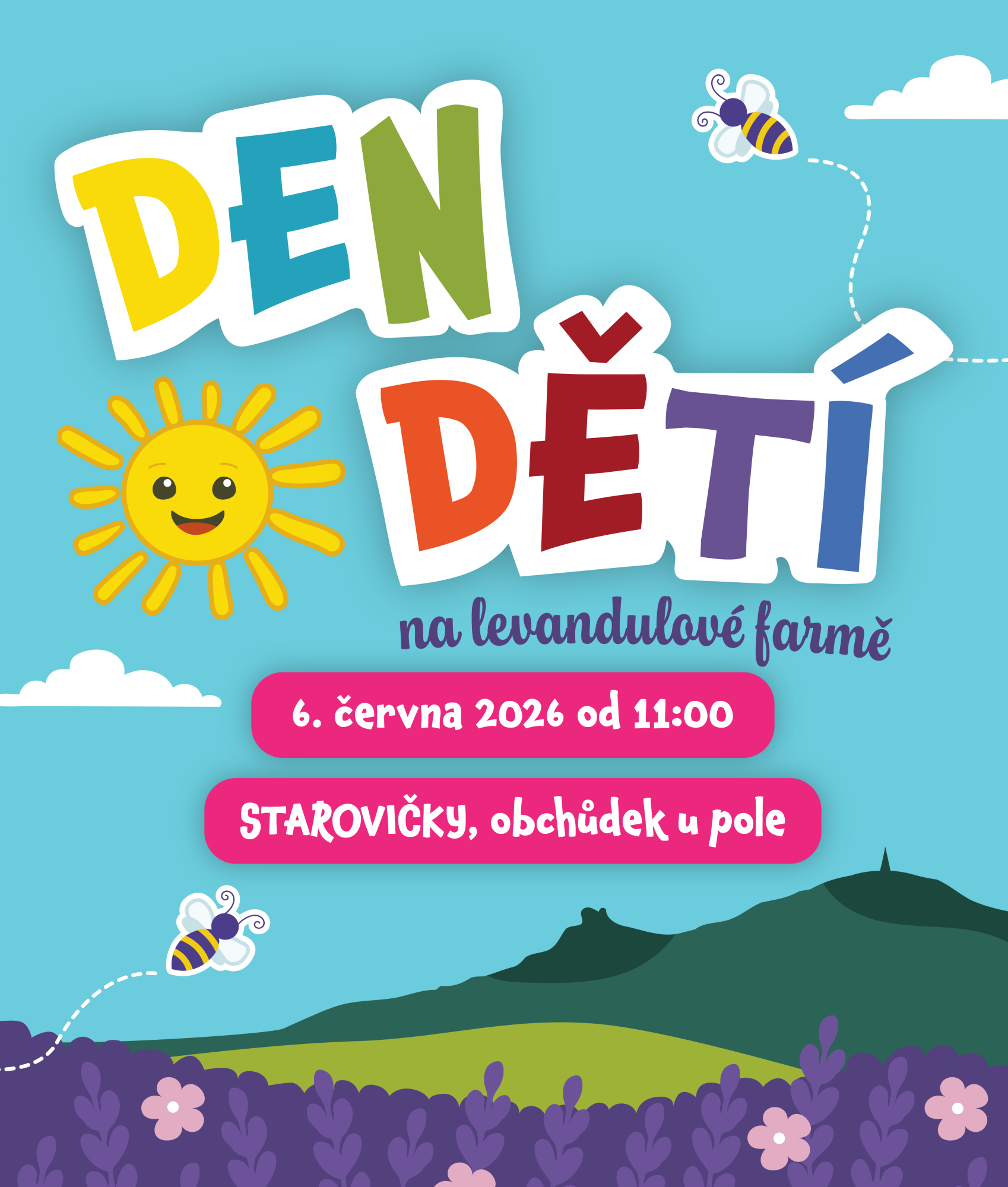 Den dětí na levandulové farmě 2026