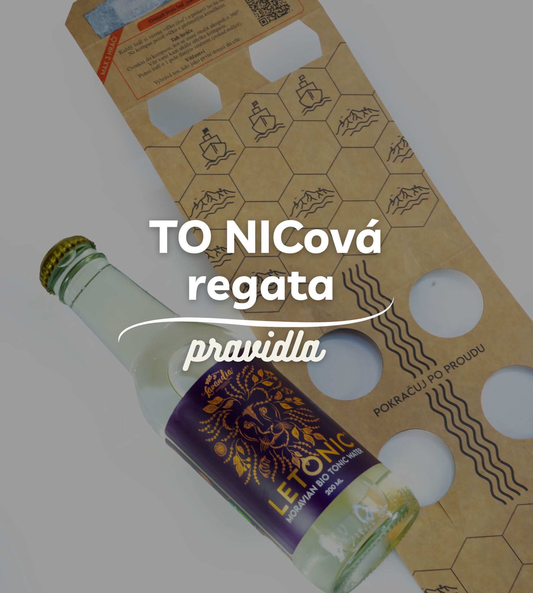 Tonicová regata - pravidla