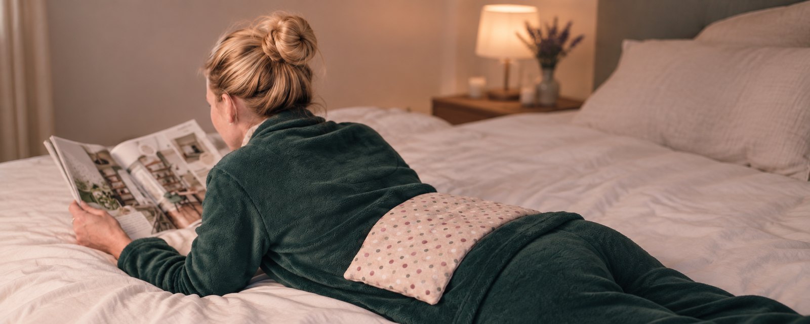 Bedrohřej, nahřívací polštářek na záda a bedra