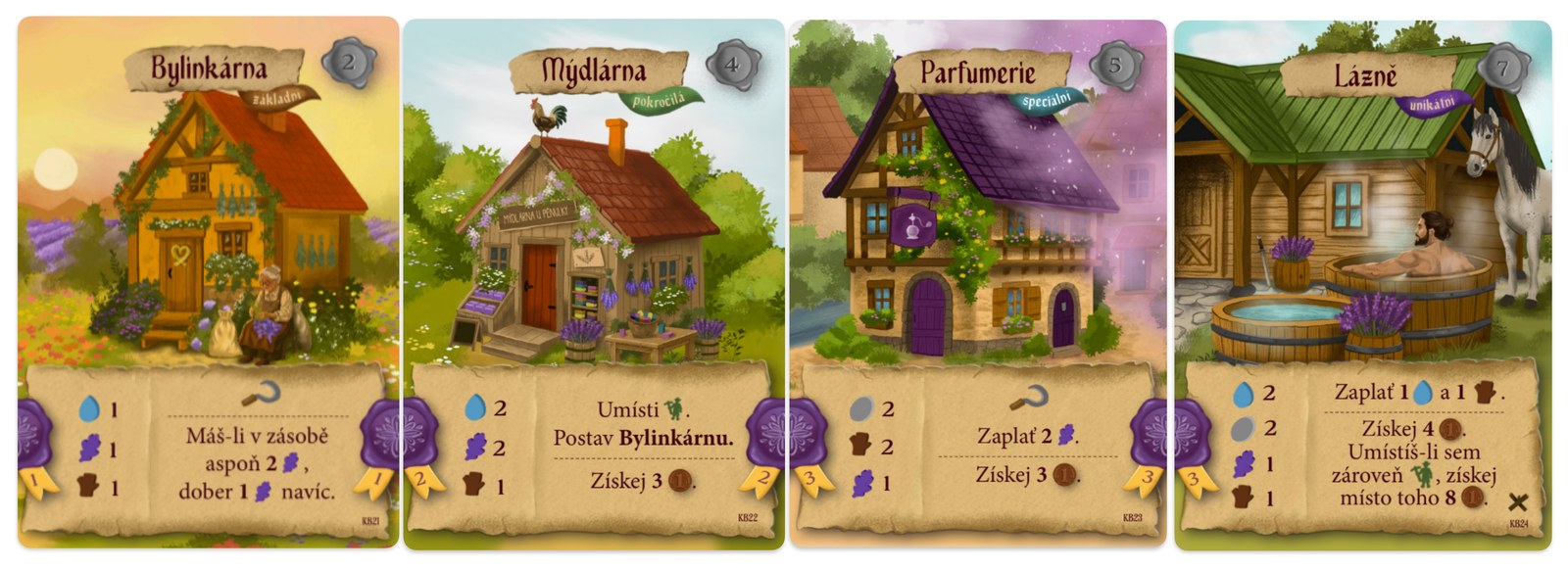 Budovy s lícujícími pečetěmi harmonie