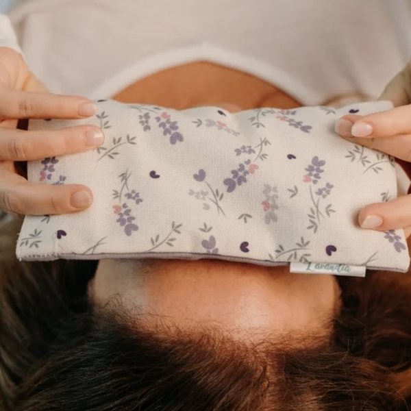 Relaxační polštářek na oči s levandulí
