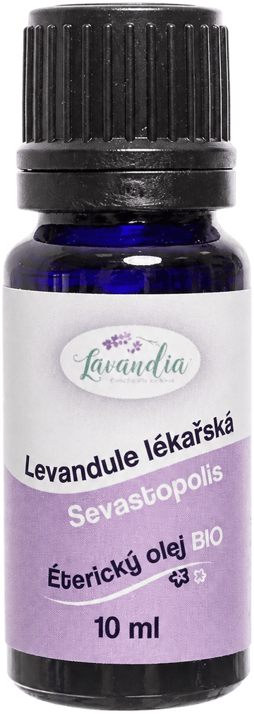 Lahvička BIO éterického oleje z levandule lékařské 10 ml