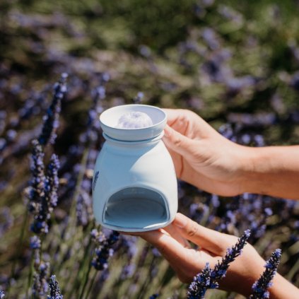 Keramická aromalampa Lavandia Co kus, to originál
