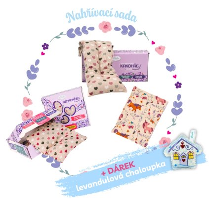 Nahřívací sada pro celou rodinu + DÁREK