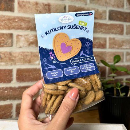 Kutilovy sušenky - levandulové bio 100 g  Obláčkově křehké