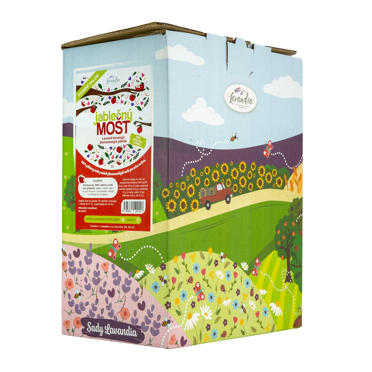 Jablečný mošt - Rodinné balení 5 l