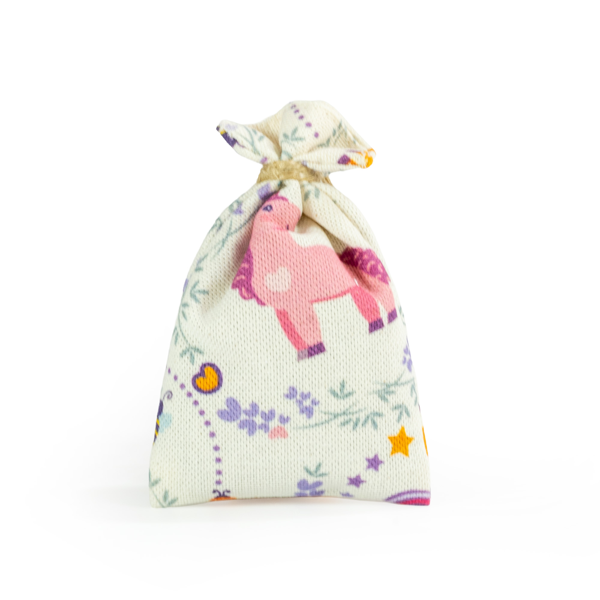 Levně Lavandia Levnadulový EKO vonný pytlíček z recyklované látky 10 x 5 cm Vzor: Unicorn