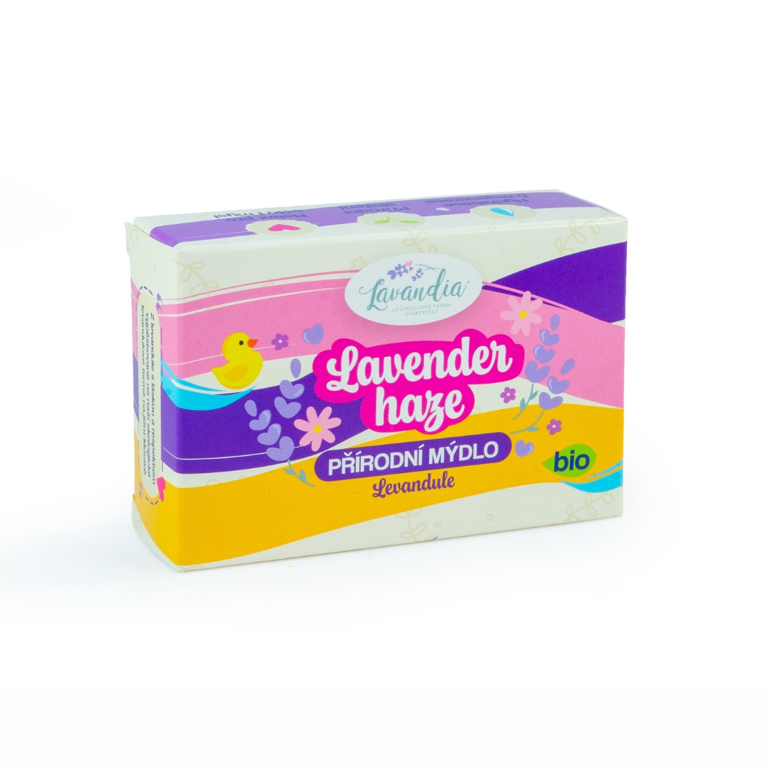 Přírodní levandulové mýdlo Balení: Nové balení