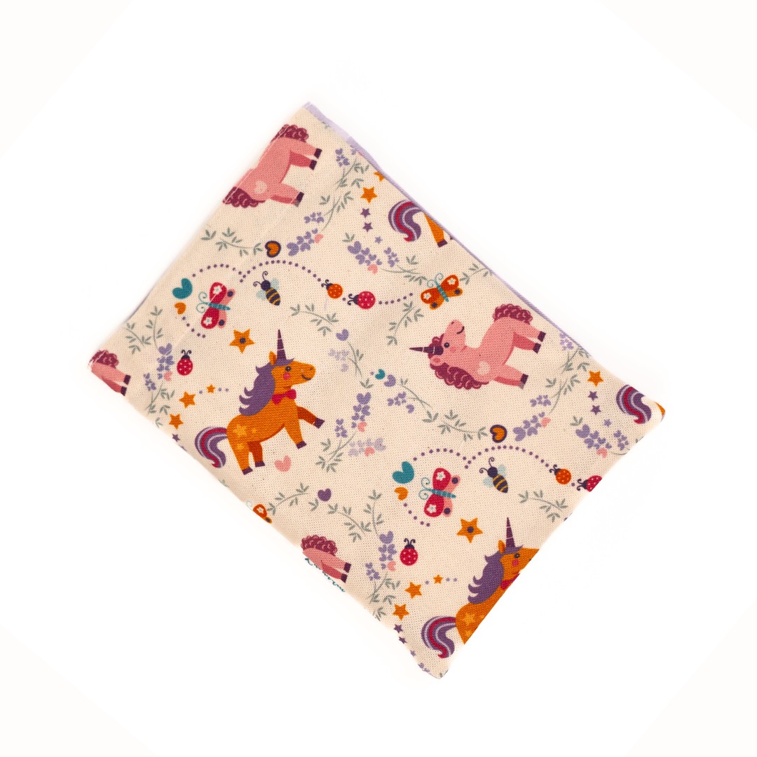 Lavandia Nahřívací polštářek pro děti Vzor Látky: Unicorn