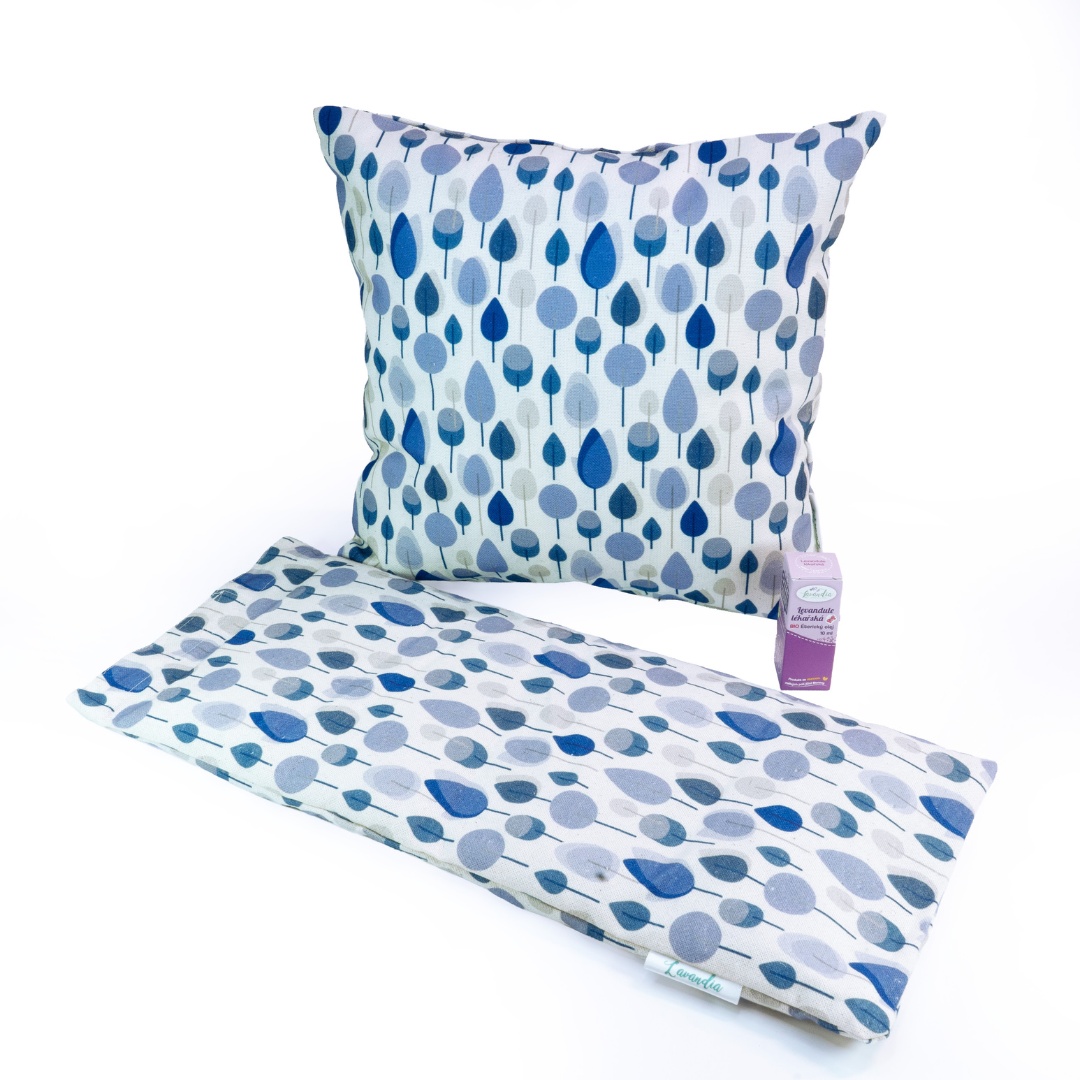 Hřejivá uklidňující voňavá sada - polštáře a olej Vzor Látky: Pro pány