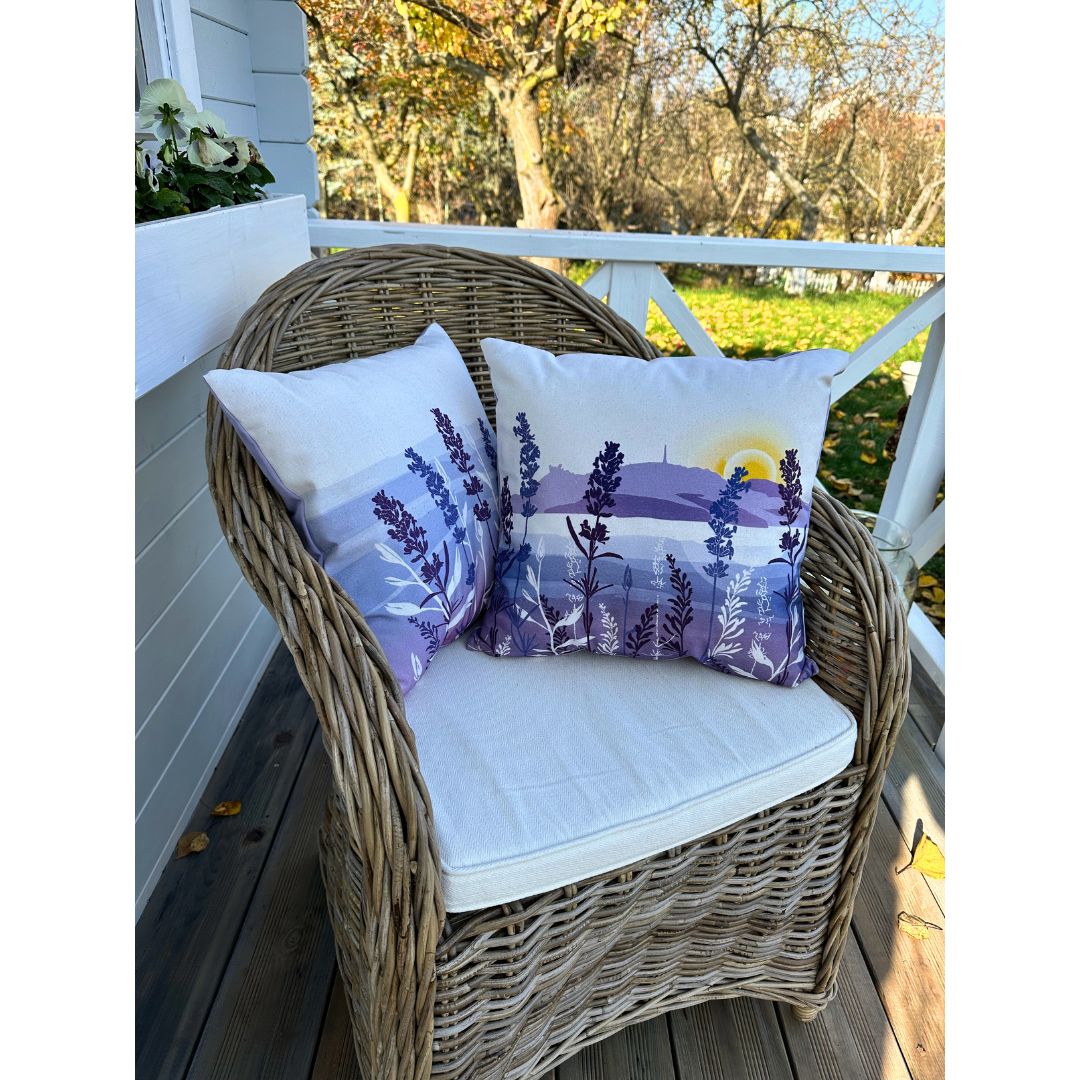 Lavandia Vonný polštář speciální edice s BIO levandulí Velikost: 40x40