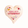 Dekorační vonný polštářek - Máma moje SUPERHRDINKA  S vůní levandule
