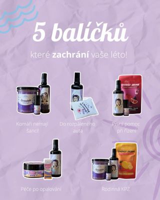 🌞Léto nám ještě nekončí, právě naopak! Výhodné sety produktům z naší farmy, které zkrátka stojí za to mít v létě při ruce!...