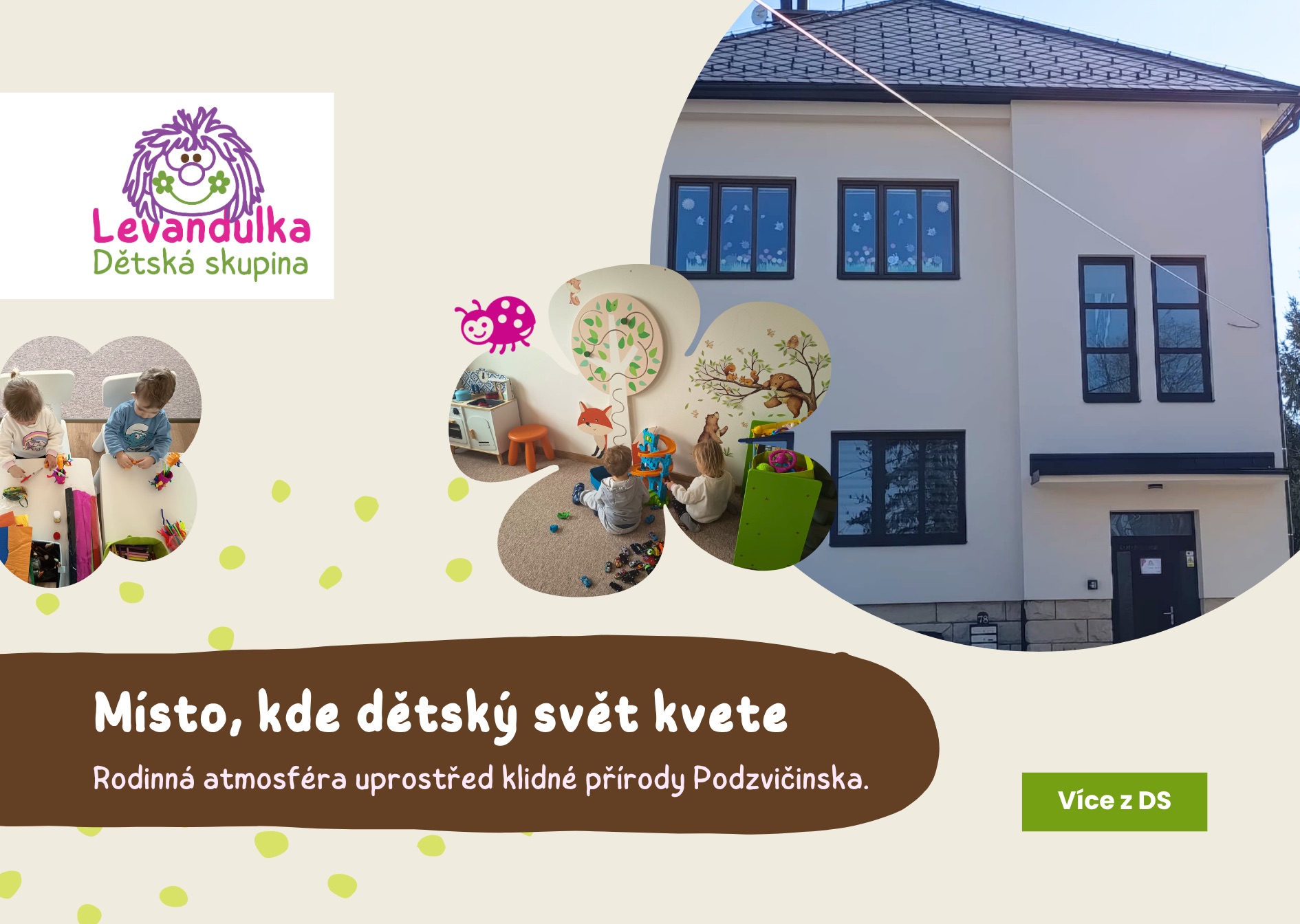 Místo, kde dětský svět kvete - Lázně Bělohrad, Brtev