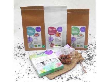 Gluten FREE package with BIO lavandula bohemia  250g