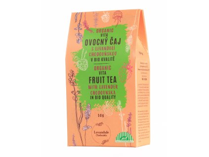 BIO Vitafruit tea with 9 vitamins and Lavandula bohemia  50g