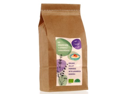 BIO Jáhlová kaše s Levandulí Chodouňskou