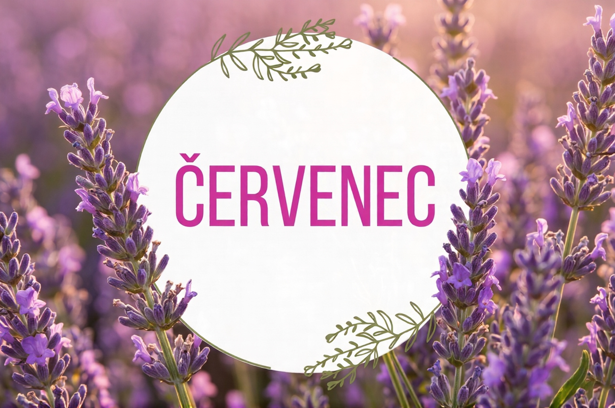 Červenec v údolí