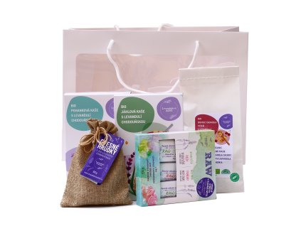 Gluten FREE package with Organic Lavandula Bohemia  250g