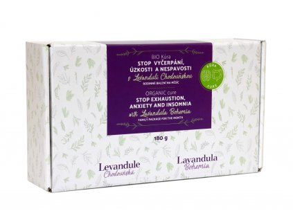 Organic cure Stop Exhaustion, Anxiety and insomnia with Lavandula Bohemia  30pcs, 180g