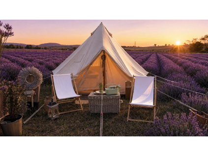 glamping stan zapad levandule