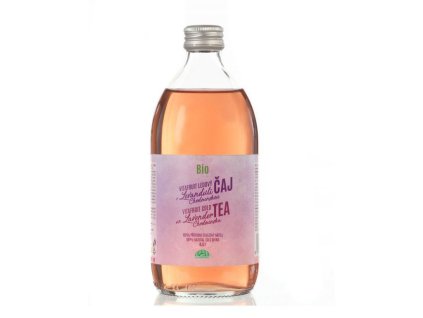 BIO vitafruit ledový čaj s 9 vitamíny a Levandulí Chodouňskou - RODINNÉ BALENÍ  10 x 0,5 l