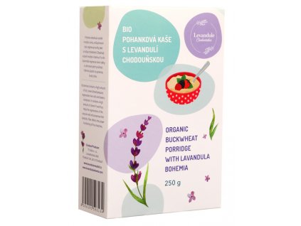 ORGANIC buckwheat porridge with Lavandula Bohemia 250g