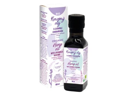 Organic hemp oil with Lavandula Bohemia