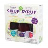 Packaging of ORGANIC syrups  3x 0,33l