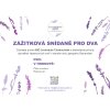 Voucher na zážitkovou snídani pro pár v BIO Levandulovém údolí