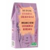 Cheerful laughing mom  package  with Lavandula Bohemia