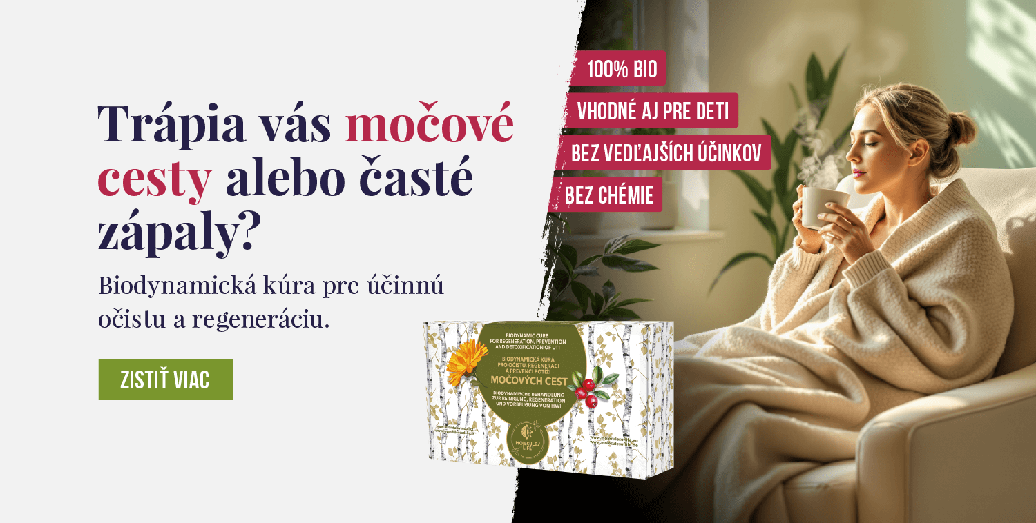 Biodynamická kúra na očistu, regeneráciu a prevenciu ťažkostí močových ciest