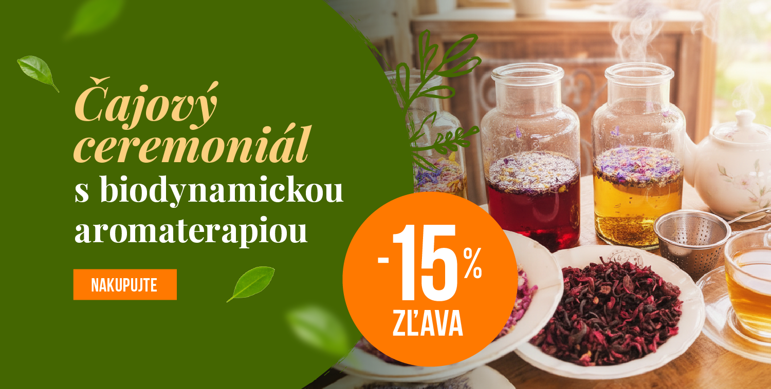 Aromaterapia s čajovým ceremoniálom pre celostnú pomoc telu, mysli i duši