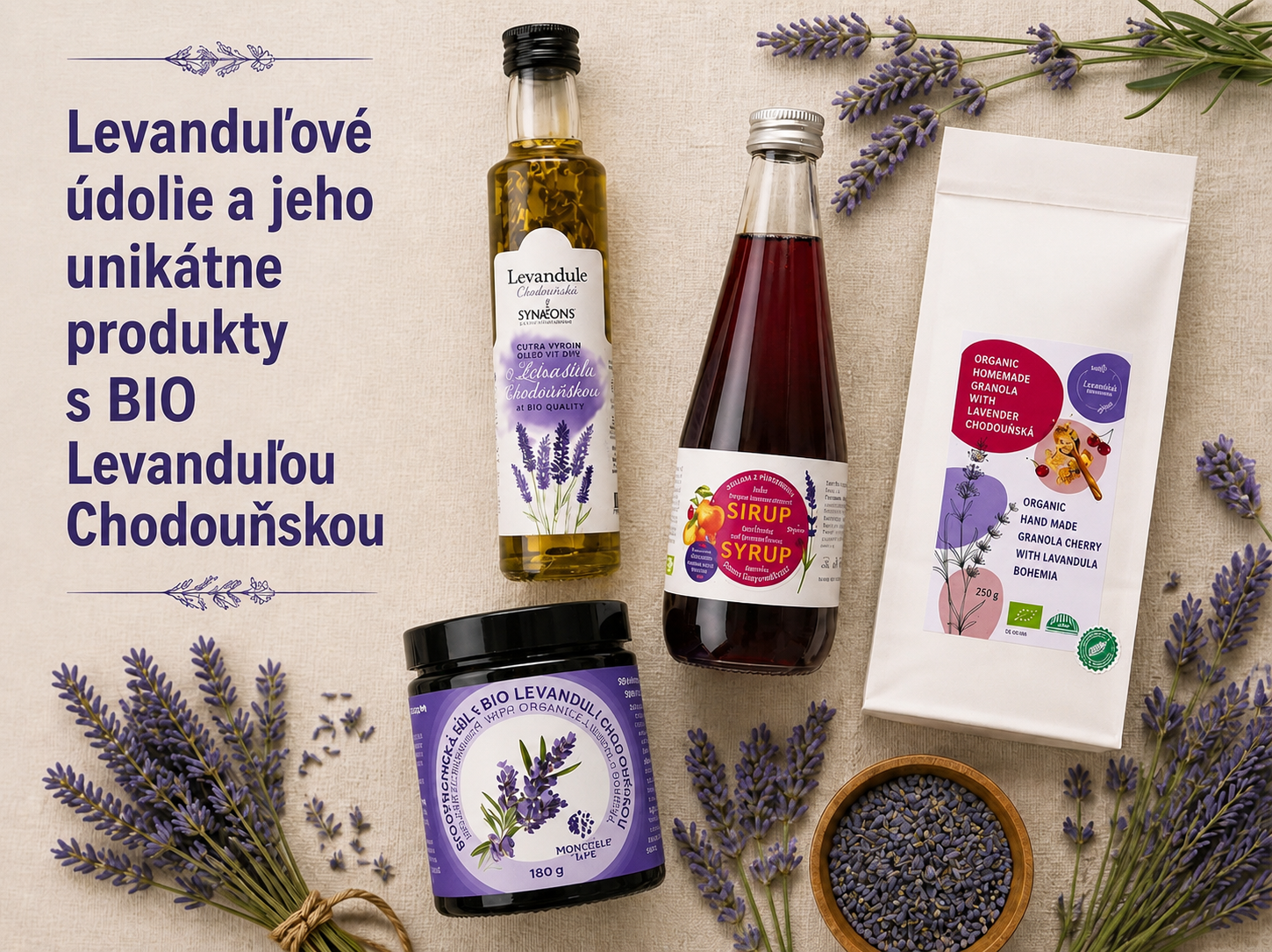 Produkty Levanduľové údolie