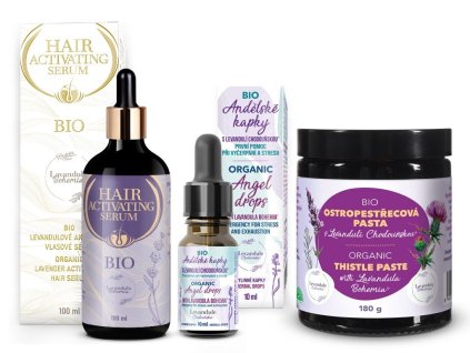 Chytrý balíček pre obnovu rastu vlasov a mihalníc